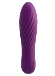 Фиолетовая вибропуля Tulip - 10,6 см. - Svakom