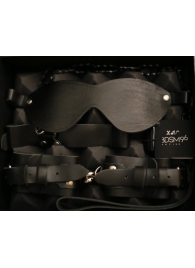 БДСМ-набор в черном цвете  Послушный муж - BDSM96 - купить с доставкой в Екатеринбурге