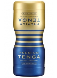 Мастурбатор TENGA Premium Dual Sensation Cup - Tenga - в Екатеринбурге купить с доставкой