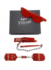 БДСМ-набор в красном цвете  Послушный муж - BDSM96 - купить с доставкой в Екатеринбурге