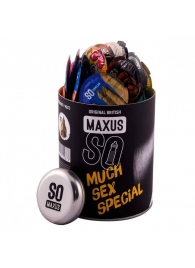 Текстурированные презервативы в кейсе MAXUS So Much Sex - 100 шт. - Maxus - купить с доставкой в Екатеринбурге