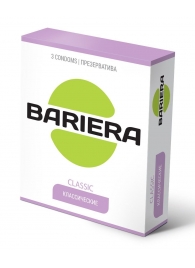 Классические презервативы Bariera Classic - 3 шт. - Bariera - купить с доставкой в Екатеринбурге
