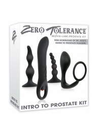 Набор стимуляторов простаты Intro To Prostate Kit - Zero Tolerance - в Екатеринбурге купить с доставкой