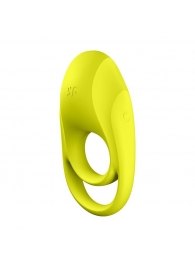 Желтое эрекционное кольцо Spectacular Duo - Satisfyer - в Екатеринбурге купить с доставкой
