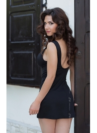 Сексуальное платье Dina с красивым декольте - SoftLine купить с доставкой