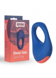 Синее эрекционное кольцо RRRING Dinner Date Cock Ring - FeelzToys - в Екатеринбурге купить с доставкой