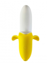 Оригинальный мини-вибратор в форме банана Mini Banana - 13 см. - Devi