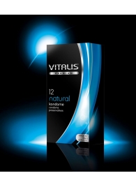 Классические презервативы VITALIS PREMIUM natural - 12 шт. - Vitalis - купить с доставкой в Екатеринбурге