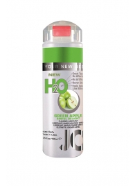 Ароматизированный любрикант на водной основе JO Flavored  Green Apple H2O - 150 мл. - System JO - купить с доставкой в Екатеринбурге
