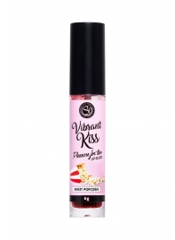 Бальзам для губ Lip Gloss Vibrant Kiss со вкусом попкорна - 6 гр. - Secret Play - купить с доставкой в Екатеринбурге