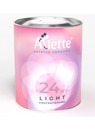 Ультратонкие презервативы Arlette Light - 24 шт. - Arlette - купить с доставкой в Екатеринбурге