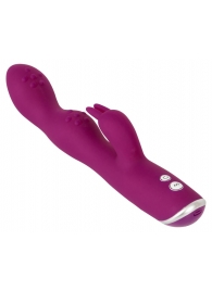 Фиолетовый вибратор A   G-Spot Rabbit Vibrator для стимуляции зон G и A - 23,6 см. - Orion