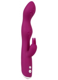 Фиолетовый вибратор A   G-Spot Rabbit Vibrator для стимуляции зон G и A - 23,6 см. - Orion