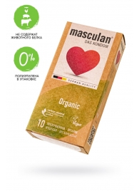 Экологически чистые презервативы Masculan Organic - 10 шт. - Masculan - купить с доставкой в Екатеринбурге