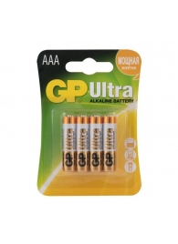 Батарейки алкалиновые GP Ultra Alkaline 24А AАA/LR03 - 4 шт. - Элементы питания - купить с доставкой в Екатеринбурге