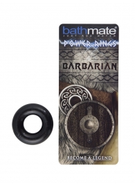 Чёрное эрекционное кольцо Barbarian - Bathmate - в Екатеринбурге купить с доставкой