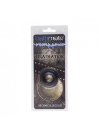 Чёрное эрекционное кольцо Gladiator - Bathmate - в Екатеринбурге купить с доставкой