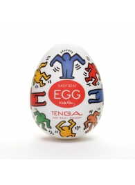 Мастурбатор-яйцо Keith Haring EGG DANCE - Tenga - в Екатеринбурге купить с доставкой