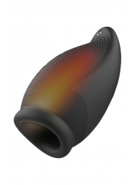 Мастурбатор с вибрацией и функцией нагрева Squeezable Stroker - Dream Toys - в Екатеринбурге купить с доставкой