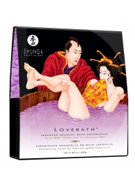 Соль для ванны Lovebath Sensual lotus, превращающая воду в гель - 650 гр. - Shunga - купить с доставкой в Екатеринбурге