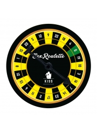 Настольная игра-рулетка Sex Roulette Kiss - Tease&Please - купить с доставкой в Екатеринбурге