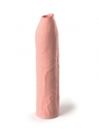 Телесная насадка-удлинитель Uncut Silicone Penis Enhancer - 17,8 см. - Pipedream - в Екатеринбурге купить с доставкой