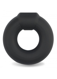Черное эрекционное кольцо Ultra Soft Platinum Cure Silicone Cockring - Lovetoy - в Екатеринбурге купить с доставкой