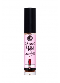 Бальзам для губ Lip Gloss Vibrant Kiss со вкусом колы - 6 гр. - Secret Play - купить с доставкой в Екатеринбурге