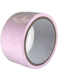 Розовый скотч для связывания Bondage Tape - 15 м. - Eroticon - купить с доставкой в Екатеринбурге