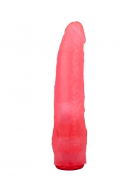 Реалистичная насадка Harness розового цвета - 17 см. - LOVETOY (А-Полимер) - купить с доставкой в Екатеринбурге