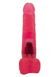 Розовая насадка-фаллос для трусиков Harness - 16,5 см. - LOVETOY (А-Полимер) - купить с доставкой в Екатеринбурге