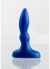 Синий анальный стимулятор Beginners p-spot massager - 11 см. - Lola toys - в Екатеринбурге купить с доставкой