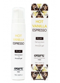Возбуждающий гель Hot Vanilla Espresso Arousal Gel - 15 мл. - Exsens - купить с доставкой в Екатеринбурге