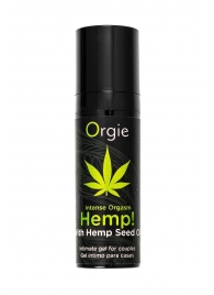 Возбуждающий интимный гель для пар ORGIE Hemp Intense Orgasm - 15 мл. - ORGIE - купить с доставкой в Екатеринбурге