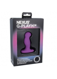 Фиолетовая вибровтулка Nexus G-Play+ M - Nexus Range - в Екатеринбурге купить с доставкой
