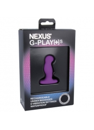 Фиолетовая вибровтулка Nexus G-Play+ S - Nexus Range - в Екатеринбурге купить с доставкой