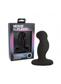 Черная вибровтулка Nexus G-Play+ L - Nexus Range - в Екатеринбурге купить с доставкой