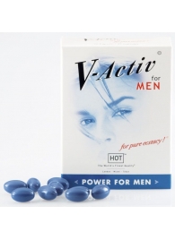 БАД для мужчин V-Active - 20 капсул (622 мг.) - HOT - купить с доставкой в Екатеринбурге