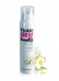 Массажная хрустящая пенка Tickle My Body Monoi с ароматом моной - 150 мл. - Love to Love - купить с доставкой в Екатеринбурге