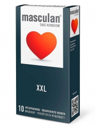 Презервативы увеличенного размера Masculan XXL - 10 шт. - Masculan - купить с доставкой в Екатеринбурге