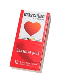 Презервативы Masculan Sensitive plus - 10 шт. - Masculan - купить с доставкой в Екатеринбурге