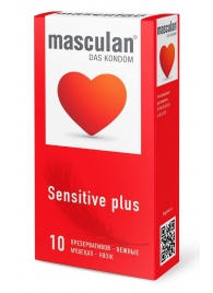 Презервативы Masculan Sensitive plus - 10 шт. - Masculan - купить с доставкой в Екатеринбурге