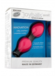 Розовые вагинальные шарики Joyballs Secret - Joy Division
