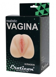 Телесный мастурбатор-вагина 3D - Eroticon - в Екатеринбурге купить с доставкой