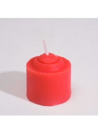 Красная свеча для БДСМ «Роза» из низкотемпературного воска - Сима-Ленд - купить с доставкой в Екатеринбурге
