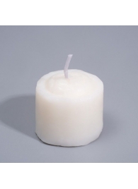 Белая свеча для БДСМ «Роза» из низкотемпературного воска - Сима-Ленд - купить с доставкой в Екатеринбурге