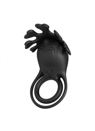 Черное эрекционное кольцо с вибрацией Ruben - Baile - в Екатеринбурге купить с доставкой