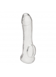 Прозрачная насадка на пенис Transparent Penis Enhancing Sleeve Extension - 15,9 см. - BlueLine - в Екатеринбурге купить с доставкой