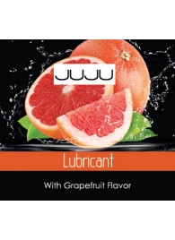 Пробник съедобного лубриканта JUJU с ароматом грейпфрута - 3 мл. - JuJu - купить с доставкой в Екатеринбурге