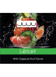 Пробник съедобного лубриканта JUJU с ароматом тропический фруктов - 3 мл. - JuJu - купить с доставкой в Екатеринбурге